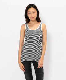 B'2nd | LUVA TRAM （ルーバトラム） ボーダーテレコタンクトップ (919)(タンクトップ)