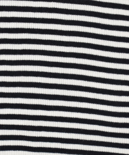 B'2nd(ビーセカンド)の「LUVA TRAM (ルーバトラム) ボーダーテレコタンクトップ(タンクトップ・レディース・ブルー/ネイビー/シルバー/ブラック/ベージュ/インディゴブルー・FREE)」の8枚目の写真