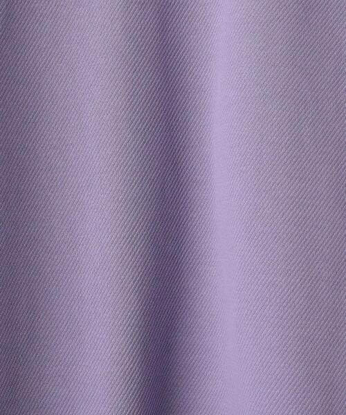 green label relaxing（グリーンレーベルリラクシング）の「GIZA ツイル クルーネック ロングスリーブ カットソー（Tシャツ/カットソー・メンズ・オフホワイト/ライラック/ブラック/ベージュ・S/M/L/XL）」の21枚目の写真