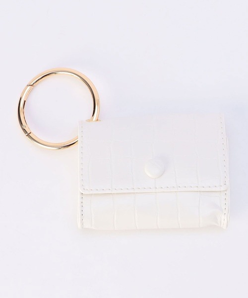 179/WG（イチナナキュウダブルジー）の「【ポーチ付き】ショルダートートバッグ（ショルダーバッグ・レディース・オフホワイト/ブラック/グリーン・FREE）」の19枚目の写真