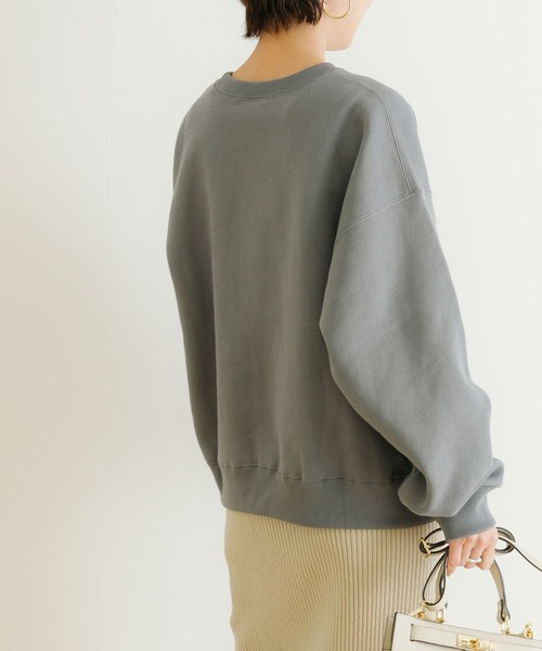 Russell Athletic（ラッセルアスレティック）の「『別注』RUSSELLATHLETIC×URBAN RESEARCH　Crew Neck Sweat（スウェット・レディース・グレー/ブラック/レッド・FREE）」の11枚目の写真