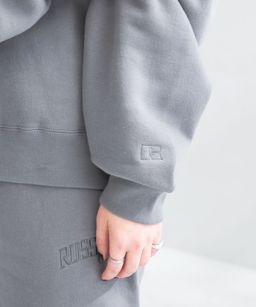 Russell Athletic（ラッセルアスレティック）の「『別注』RUSSELLATHLETIC×URBAN RESEARCH　Crew Neck Sweat（スウェット・レディース・グレー/ブラック/レッド・FREE）」の18枚目の写真