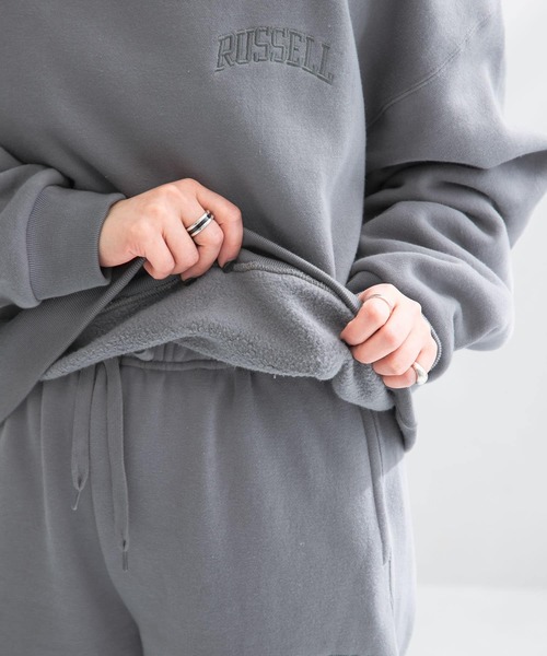 Russell Athletic（ラッセルアスレティック）の「『別注』RUSSELLATHLETIC×URBAN RESEARCH　Crew Neck Sweat（スウェット・レディース・グレー/ブラック/レッド・FREE）」の19枚目の写真