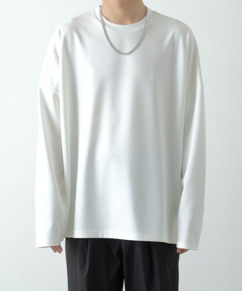 【NULL】ポンチドルマンスリーブ長袖Tシャツ