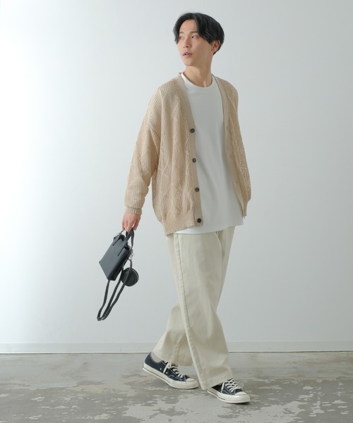 【NULL】ポンチドルマンスリーブ長袖Tシャツ