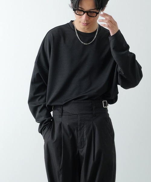 【NULL】ポンチドルマンスリーブ長袖Tシャツ