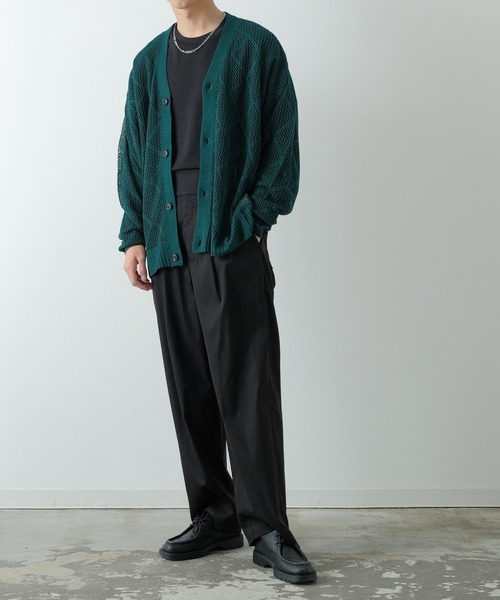 【NULL】ポンチドルマンスリーブ長袖Tシャツ