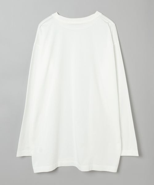 JEANASIS（ジーナシス）の「スムースシンプルロンTEE/192259（Tシャツ/カットソー・レディース・ブルー/ホワイト・FREE）」の3枚目の写真