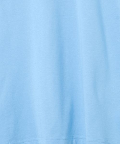 JEANASIS（ジーナシス）の「スムースシンプルロンTEE/192259（Tシャツ/カットソー・レディース・ブルー/ホワイト・FREE）」の8枚目の写真
