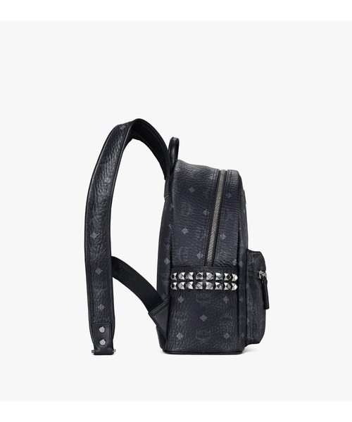 MCM(エムシーエム)の「Small Stark サイドスタッズ バックパック - ヴィセトス(バックパック/リュック・メンズ・ブラック・SMALL)」の11枚目の写真