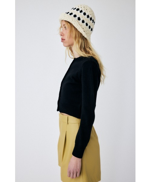 MOUSSY FLORAL PRINTED KNIT カーディガン MOUSSY（マウジー）の「FLORAL PRINTED KNIT カーディガン