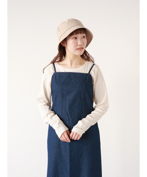 ehka sopo（エヘカソポ）の「テレコクルーネックカットソー（Tシャツ/カットソー・レディース・オフホワイト/グレー/キナリ/グリーン・ﾌﾘ-）」の14枚目の写真