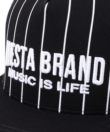 NESTA BRAND（ネスタブランド）の「3D刺繍 平ツバ ベースボール