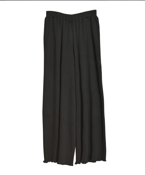 Felt-Maglietta(フェルトマリエッタ)の「裾メロウリブワイドパンツ(その他パンツ・レディース・ブラック・MEDIUM/LARGE)」の11枚目の写真