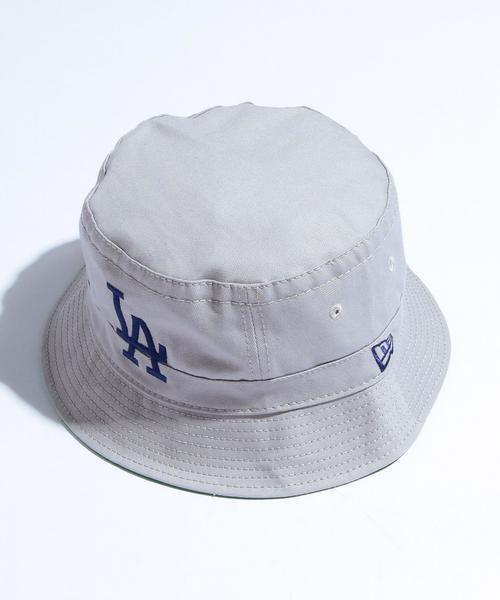 BEAUTY&YOUTH UNITED ARROWS（ビューティーアンドユースユナイテッドアローズ）の「＜NEWERA＞ TEAMLOGO BUCKET/バケットハット◆（ハット・メンズ・ホワイト/ライトグレー/コバルトブルー/ネイビー・ONE(M/L59cm)）」の2枚目の写真