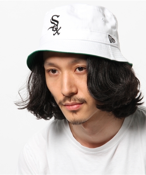 BEAUTY&YOUTH UNITED ARROWS（ビューティーアンドユースユナイテッドアローズ）の「＜NEWERA＞ TEAMLOGO BUCKET/バケットハット◆（ハット・メンズ・ホワイト/ライトグレー/コバルトブルー/ネイビー・ONE(M/L59cm)）」の10枚目の写真