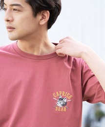 汗染みの目立ちにくいTシャツ ZEROSTAIN ゼロステイン 撥水性 UVカット バックプリント プリントTシャツ ワンポイント刺繍Tシャツ