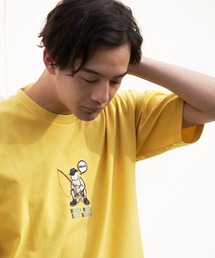 LB/S （エルビーエス）の「汗染みの目立ちにくいTシャツ ZEROSTAIN ゼロステイン　撥水性　UVカット　バックプリント プリントTシャツ ワンポイント刺繍Tシャツ（Tシャツ/カットソー）」