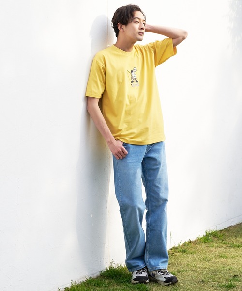 LB/S （エルビーエス）の「汗染みの目立ちにくいTシャツ ZEROSTAIN ゼロステイン　撥水性　UVカット　バックプリント プリントTシャツ ワンポイント刺繍Tシャツ（Tシャツ/カットソー・メンズ・チャコールグレー/ネイビー/イエロー/ブルー/その他/ミント/その他1/その他2/その他3/その他4/その他5/ダークブルー/ピンク系その他/その他6・SMALL/MEDIUM/LARGE/X-LARGE）」の17枚目の写真