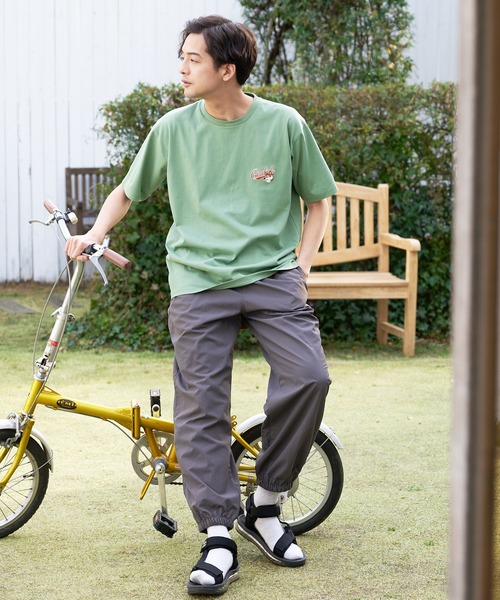 LB/S （エルビーエス）の「汗染みの目立ちにくいTシャツ ZEROSTAIN ゼロステイン　撥水性　UVカット　バックプリント プリントTシャツ ワンポイント刺繍Tシャツ（Tシャツ/カットソー・メンズ・チャコールグレー/ネイビー/イエロー/ブルー/その他/ミント/その他1/その他2/その他3/その他4/その他5/ダークブルー/ピンク系その他/その他6・SMALL/MEDIUM/LARGE/X-LARGE）」の16枚目の写真