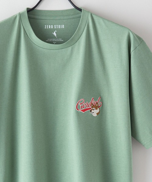 LB/S （エルビーエス）の「汗染みの目立ちにくいTシャツ ZEROSTAIN ゼロステイン　撥水性　UVカット　バックプリント プリントTシャツ ワンポイント刺繍Tシャツ（Tシャツ/カットソー・メンズ・チャコールグレー/ネイビー/イエロー/ブルー/その他/ミント/その他1/その他2/その他3/その他4/その他5/ダークブルー/ピンク系その他/その他6・SMALL/MEDIUM/LARGE/X-LARGE）」の20枚目の写真