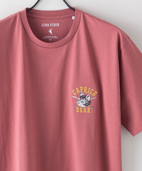 LB/S （エルビーエス）の「汗染みの目立ちにくいTシャツ ZEROSTAIN ゼロステイン　撥水性　UVカット　バックプリント プリントTシャツ ワンポイント刺繍Tシャツ（Tシャツ/カットソー・メンズ・チャコールグレー/ネイビー/イエロー/ブルー/その他/ミント/その他1/その他2/その他3/その他4/その他5/ダークブルー/ピンク系その他/その他6・SMALL/MEDIUM/LARGE/X-LARGE）」の21枚目の写真