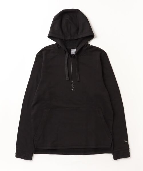 PUMA(プーマ)の「プーマ PUMA M STUDIO HOODIE PLASTIC FREE フーディー_(その他アウター・メンズ・ブラック/カーキ/サンドグレー・S/LL/M/3L/L)」の2枚目の写真
