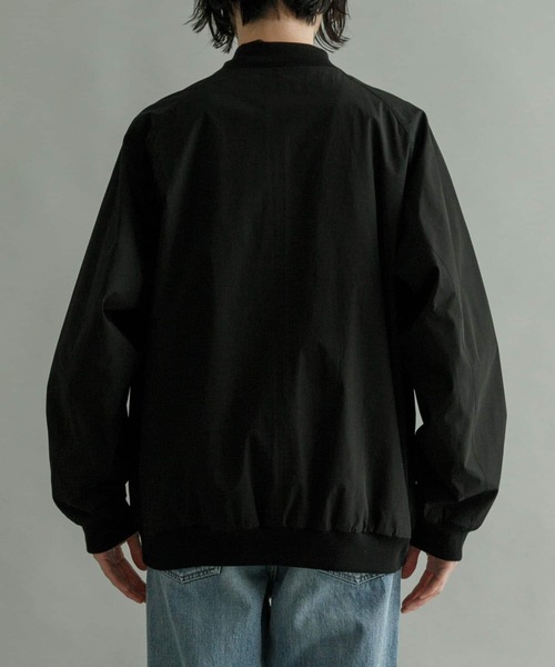 ATON エイトン /KYOTO TSURIZOME FLIGHT JACKET ATON / エイトン】KYOTO TSURIZOME COTTON FLIGHT JACKET（ブルゾン