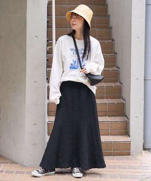 FREAK'S STORE（フリークスストア）の「Casselini/キャセリーニ 雑材バケットハット（ハット・レディース・ベージュ/ブラック・ONE SIZE）」の15枚目の写真