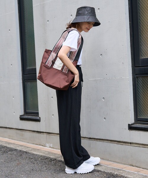 FREAK'S STORE（フリークスストア）の「Casselini/キャセリーニ 雑材バケットハット（ハット・レディース・ベージュ/ブラック・ONE SIZE）」の17枚目の写真