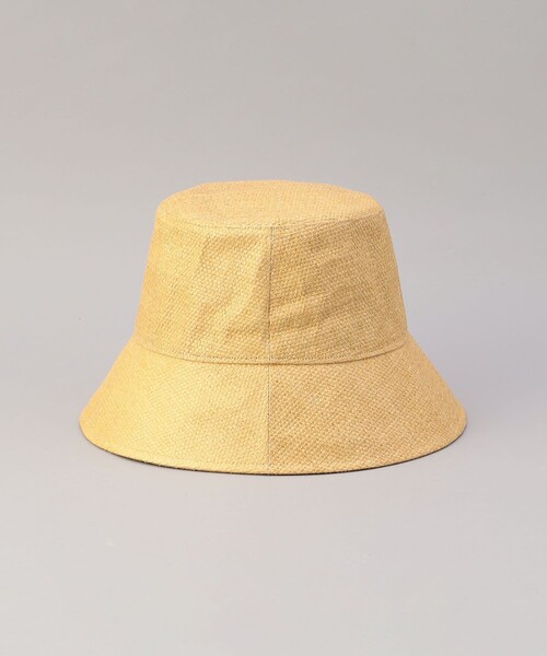 FREAK'S STORE（フリークスストア）の「Casselini/キャセリーニ 雑材バケットハット（ハット・レディース・ベージュ/ブラック・ONE SIZE）」の10枚目の写真