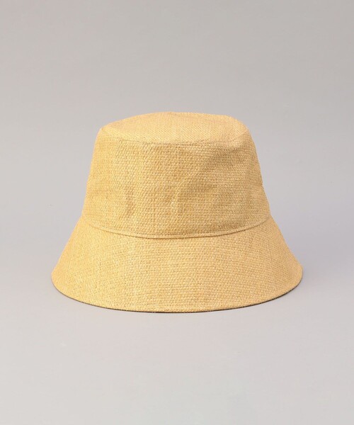 FREAK'S STORE（フリークスストア）の「Casselini/キャセリーニ 雑材バケットハット（ハット・レディース・ベージュ/ブラック・ONE SIZE）」の12枚目の写真