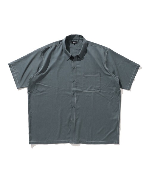 BEAMS（ビームス）の「BEAMS / ステッチ イージーフィット ミニレギュラーシャツ（シャツ/ブラウス・メンズ・ブラック/グレー・L/S/XL/M）」の22枚目の写真