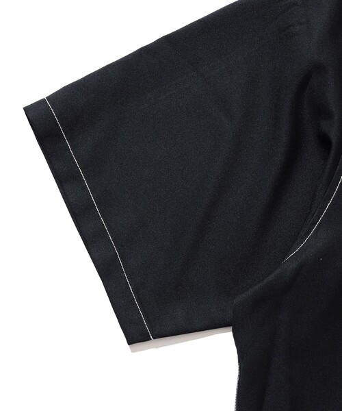BEAMS（ビームス）の「BEAMS / ステッチ イージーフィット ミニレギュラーシャツ（シャツ/ブラウス・メンズ・ブラック/グレー・L/S/XL/M）」の19枚目の写真