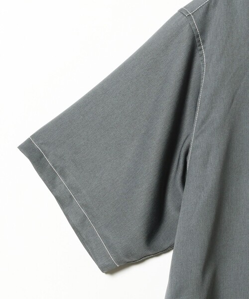 BEAMS（ビームス）の「BEAMS / ステッチ イージーフィット ミニレギュラーシャツ（シャツ/ブラウス・メンズ・ブラック/グレー・L/S/XL/M）」の10枚目の写真