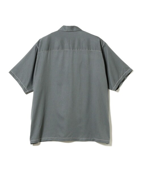 BEAMS（ビームス）の「BEAMS / ステッチ イージーフィット ミニレギュラーシャツ（シャツ/ブラウス・メンズ・ブラック/グレー・L/S/XL/M）」の8枚目の写真