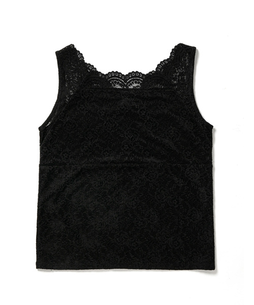 ROPE' PICNIC(ロペピクニック)の「2WAY/総レースインナー(タンクトップ・レディース・ホワイト/ブラック・38/40)」の13枚目の写真