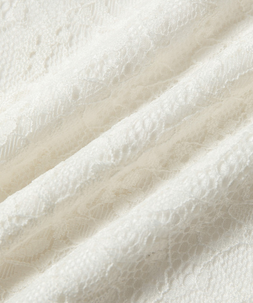 ROPE' PICNIC(ロペピクニック)の「2WAY/総レースインナー(タンクトップ・レディース・ホワイト/ブラック・38/40)」の10枚目の写真