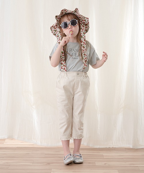 Lycee mine（リセマイン）の「【型崩れしないやわらかコットン】選べる7パターンオリジナルプリントTシャツ（Tシャツ/カットソー・キッズ・ライトブルー/ミント/モカ/チャコール/パープル/ベージュ系/ピンク・130cm/140cm/100cm/150cm/110cm/120cm）」の18枚目の写真