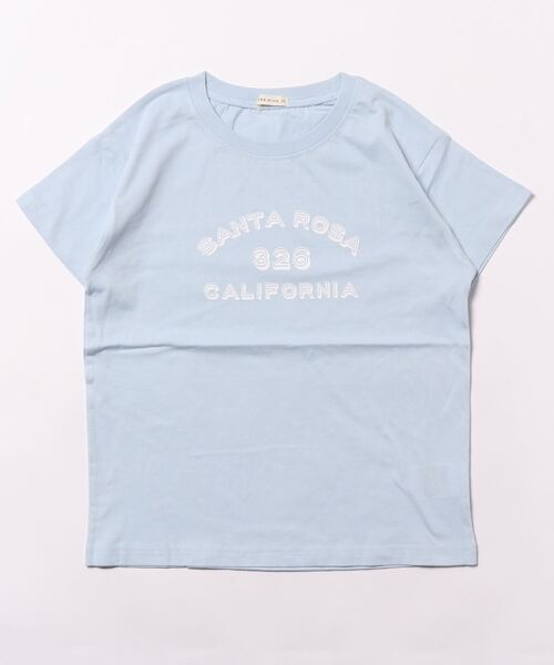 Lycee mine（リセマイン）の「【型崩れしないやわらかコットン】選べる7パターンオリジナルプリントTシャツ（Tシャツ/カットソー・キッズ・ライトブルー/ミント/モカ/チャコール/パープル/ベージュ系/ピンク・130cm/140cm/100cm/150cm/110cm/120cm）」の9枚目の写真