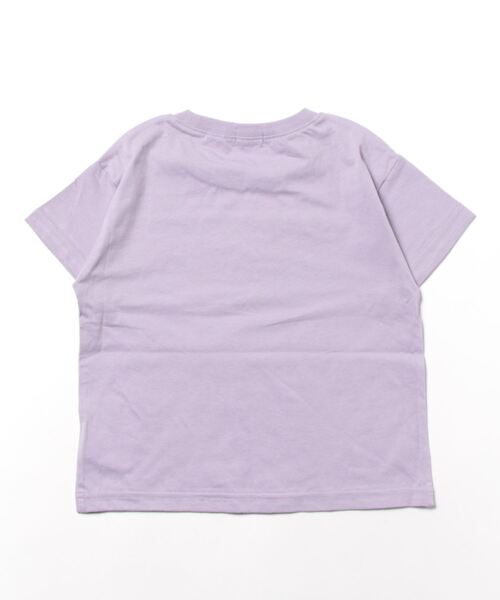 Lycee mine（リセマイン）の「【型崩れしないやわらかコットン】選べる7パターンオリジナルプリントTシャツ（Tシャツ/カットソー・キッズ・ライトブルー/ミント/モカ/チャコール/パープル/ベージュ系/ピンク・130cm/140cm/100cm/150cm/110cm/120cm）」の11枚目の写真