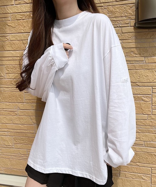 袖タグロンT（Tシャツ/カットソー）｜Nana(ナナ)（ナナ）の