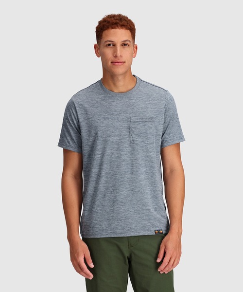 OUTDOOR RESEARCH(アウトドアリサーチ)の「OUTDOOR RESEARCH/アウトドアリサーチ Essential Pocket T-Shirt(Tシャツ/カットソー・メンズ・A/B・MEDIUM/LARGE)」の2枚目の写真
