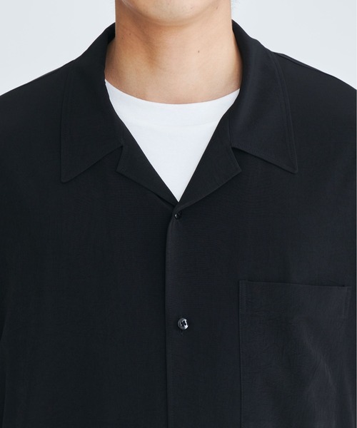 08sircus/ゼロエイトサーカス】Back dolman split shirt S/S（シャツ