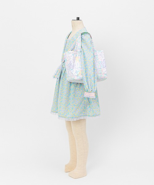 fafa（フェフェ）の「LUNE | キルティングトートバッグ（トートバッグ・キッズ・ミント/ラベンダー・FREE）」の8枚目の写真