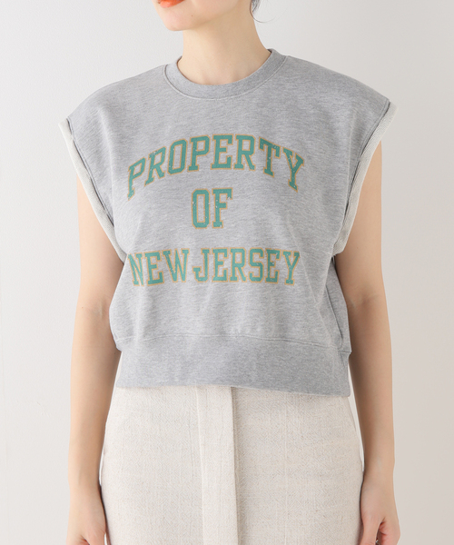 セール】【MAISON NO.8/メゾンナンバーエイト】 N/SショートSWEAT（T 