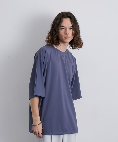 JUNRED（ジュンレッド）の「パウダータッチドルマンビッグTシャツ（Tシャツ/カットソー・メンズ・ブルー/ブラック/グレー系その他/ホワイト・L/M/S）」の22枚目の写真