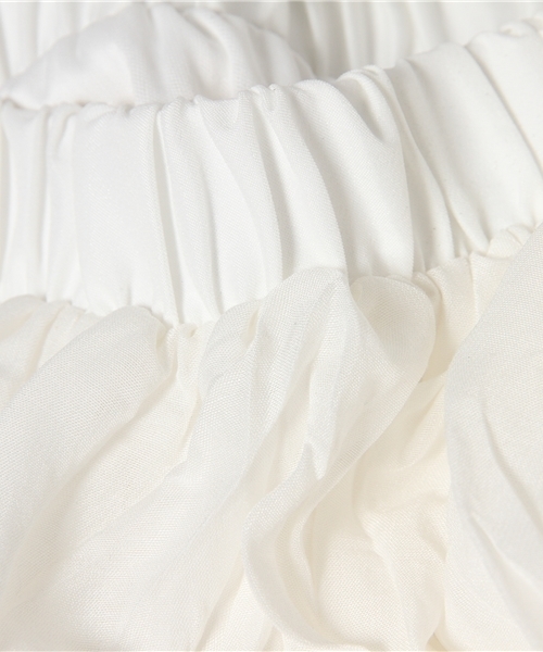 NATURAL BEAUTY BASIC（ナチュラルビューティーベーシック）の「ワッシャーミディスカート（スカート・レディース・ホワイト系その他/ネイビー・MEDIUM）」の10枚目の写真