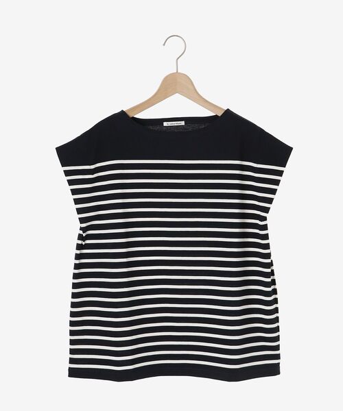le.coeur blanc(ルクールブラン)の「パネルボーダータックスリーブカットソー(Tシャツ/カットソー・レディース・ホワイト系その他/オレンジ系その他/ブルー系その他4・38)」の20枚目の写真