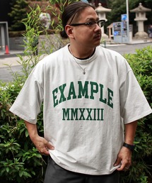 EXAMPLE | EXAMPLE ARCH LOGO SLAB BIG SILHOUETTE S/S TEE(Tシャツ/カットソー)